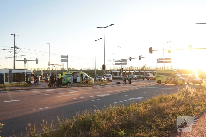 Drie auto's betrokken bij aanrijding met letsel