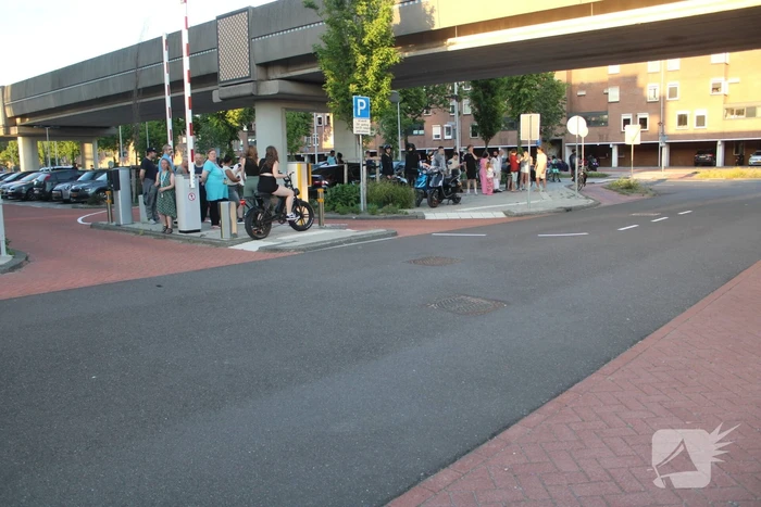 Politie bemiddelt tijdens protest