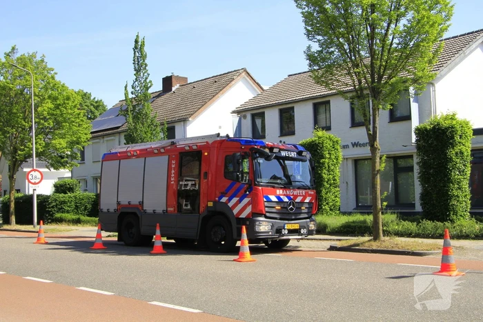 Gaslek tijdens graafwerkzaamheden