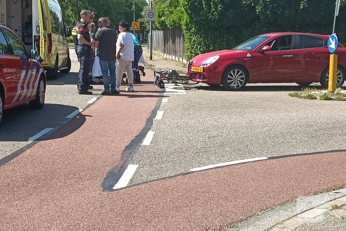 Fietser aangereden door automobilist