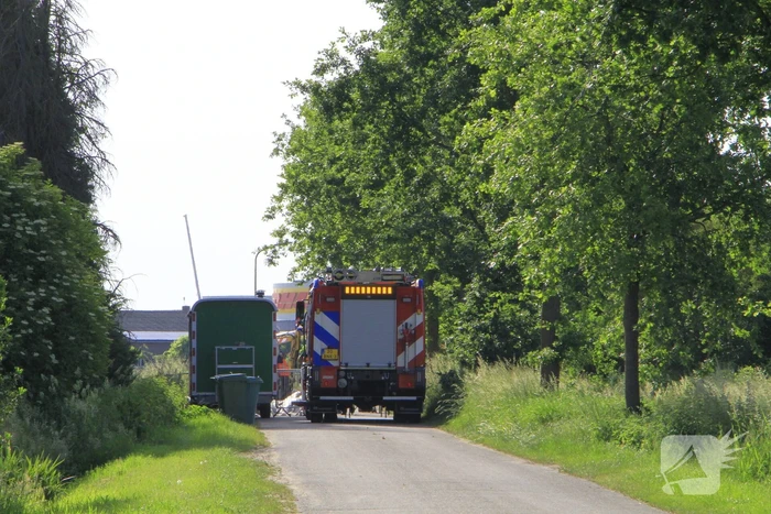Gasleiding beschadigd bij graafwerkzaamheden