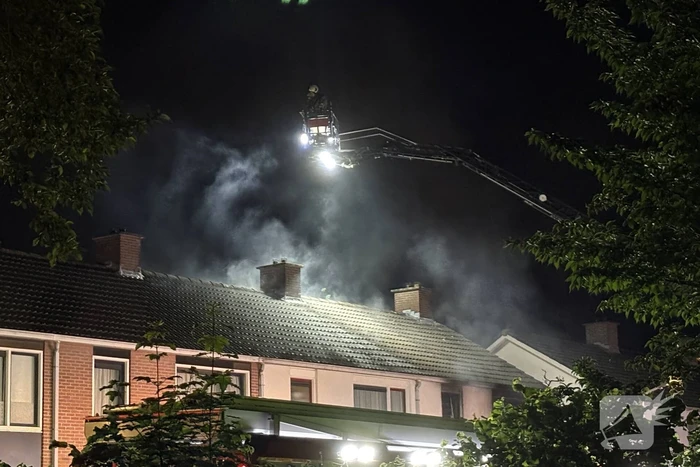 Woning uitgebrand in Hoogeveen