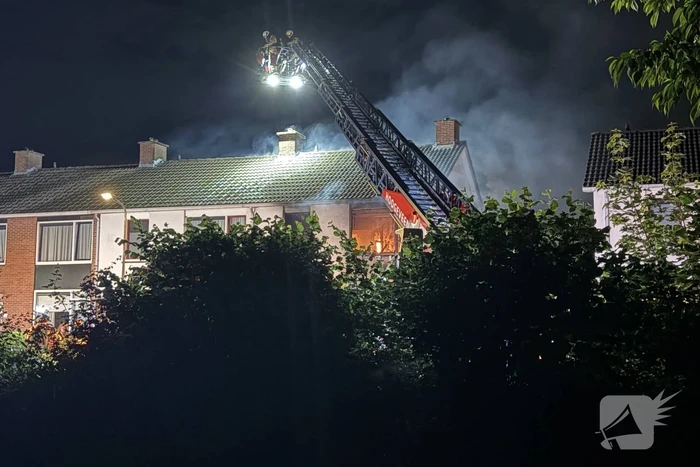 Woning uitgebrand in Hoogeveen