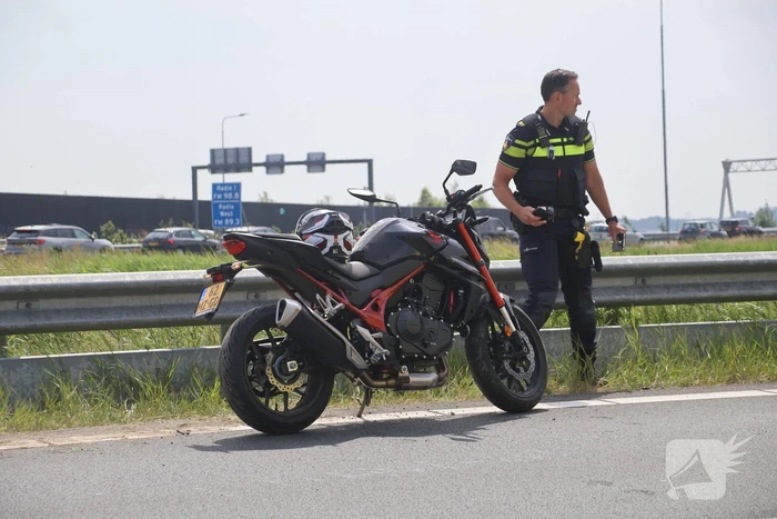 Wederom ongeval met motor nabij Corbulo tunnel