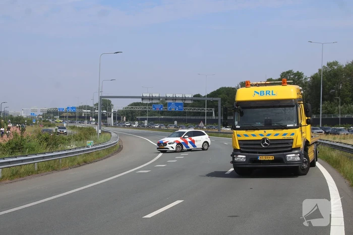 Wederom ongeval met motor nabij Corbulo tunnel