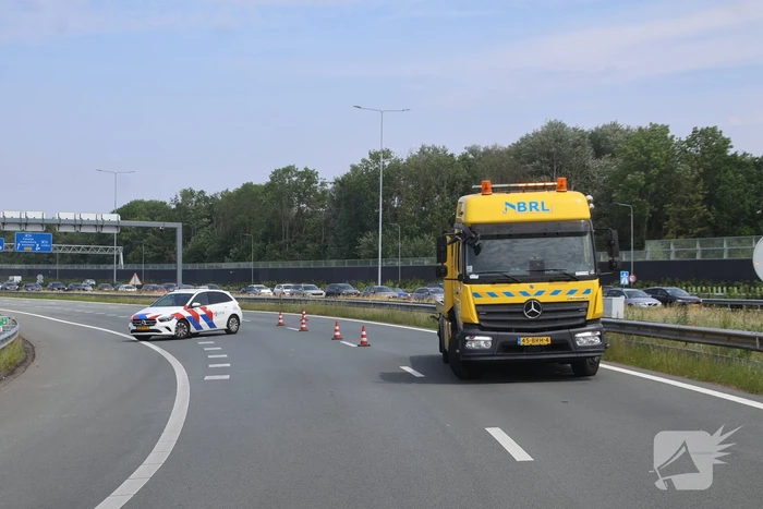 Wederom ongeval met motor nabij Corbulo tunnel