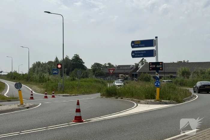 Wederom ongeval met motor nabij Corbulo tunnel