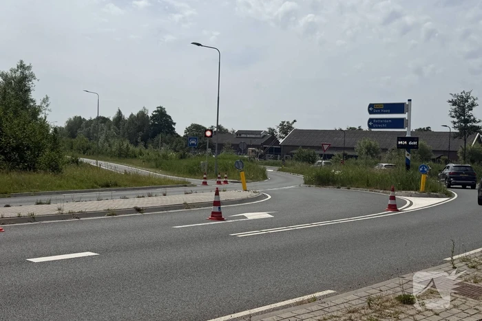 Wederom ongeval met motor nabij Corbulo tunnel