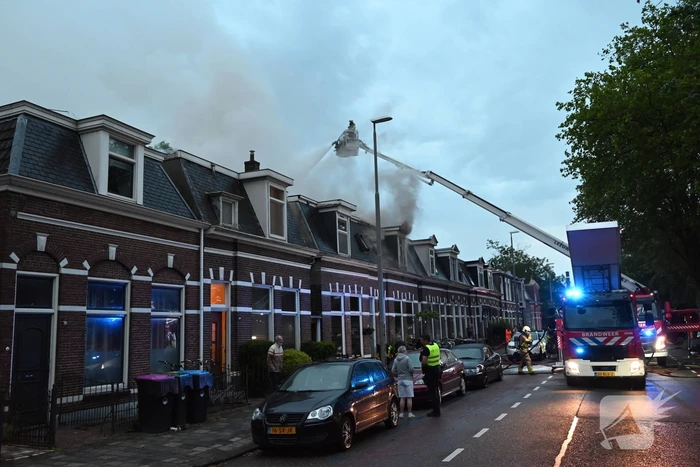 Woningbrand veroorzaakt flinke schade