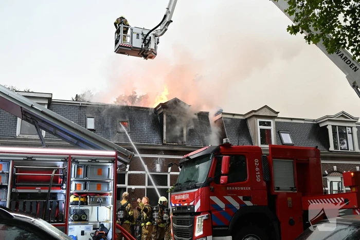 Woningbrand veroorzaakt flinke schade