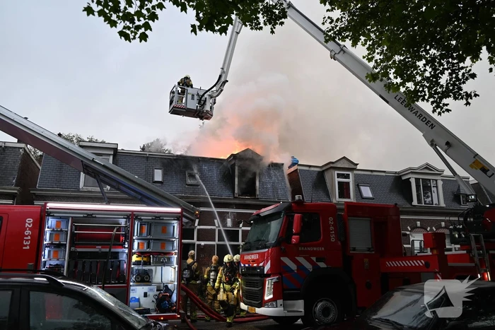 Woningbrand veroorzaakt flinke schade