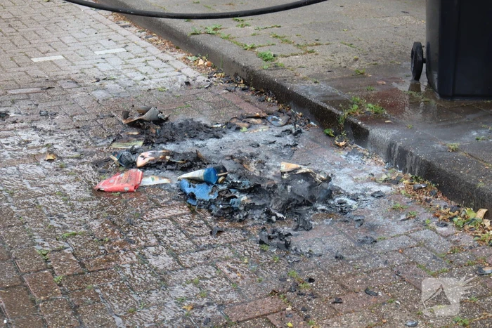 Containerbrand vergt inzet van brandweer