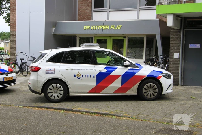 Aanhouding na melding van vreemdelucht