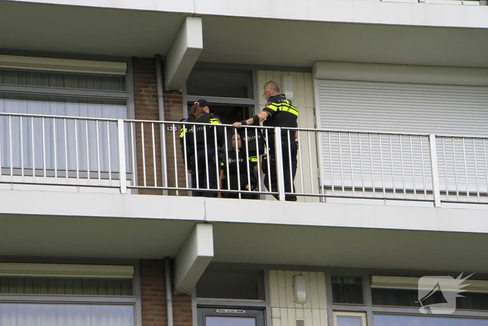 Aanhouding na melding van vreemdelucht