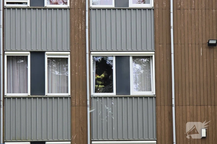 Brand in pand leidt tot snelle inzet van hulpdiensten
