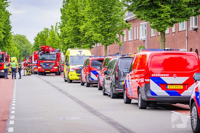 Grote brand in woning met vijf gewonden