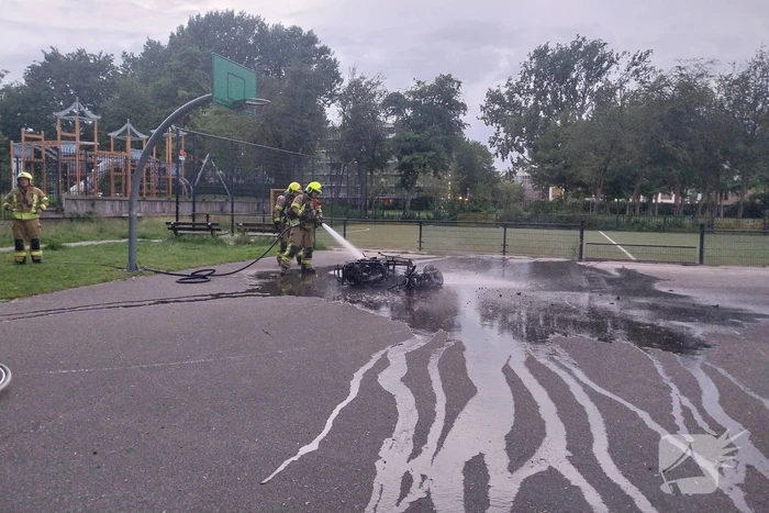 brand pinksterweide rotterdam