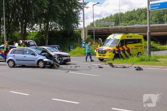 Ongeval leidt tot gewonde en verkeershinder