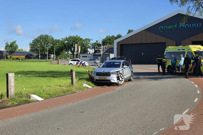 Verlies van voorwiel na ongeval