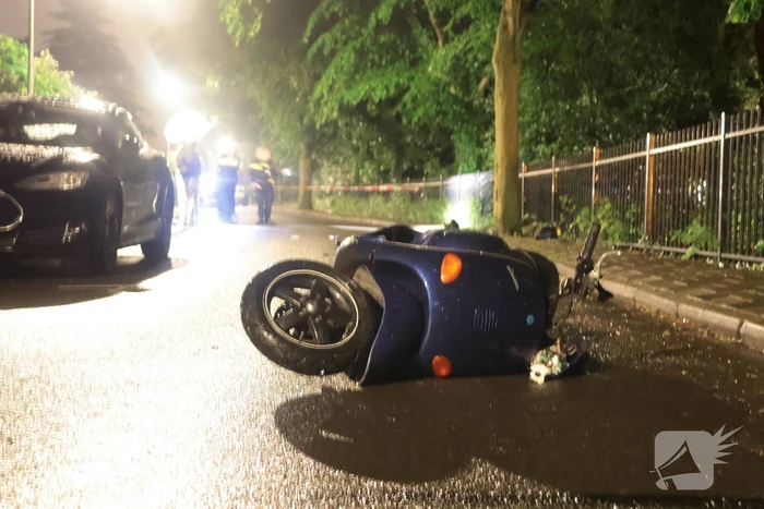 Scooterrijder zwaargewond na ongeval