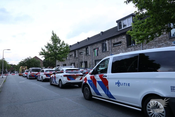 Persoon aangehouden na grote politieactie