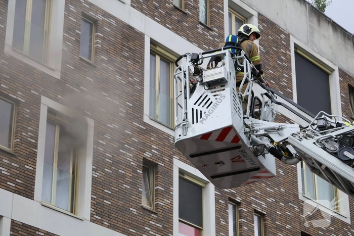 Brand bij Leger des Heils zorgt voor grote inzet