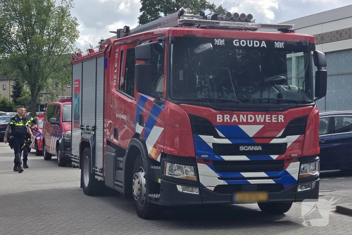 Alarm in winkelcentrum zorgt voor inzet brandweer