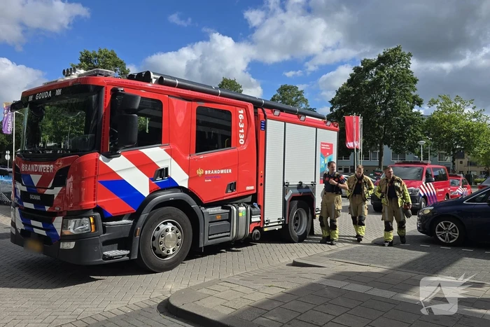 Alarm in winkelcentrum zorgt voor inzet brandweer