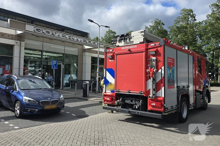 Alarm in winkelcentrum zorgt voor inzet brandweer
