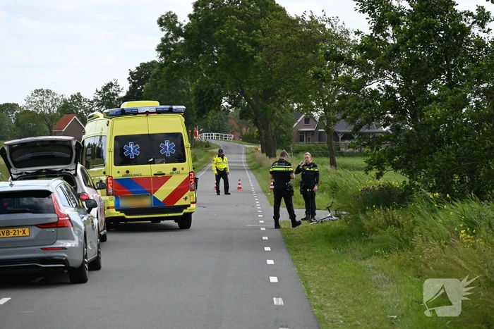 Wielrenner betrokken bij ernstige aanrijding