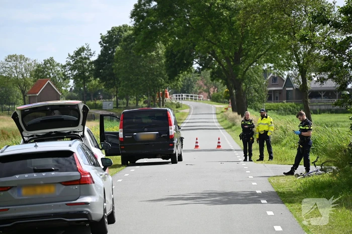 Wielrenner betrokken bij ernstige aanrijding