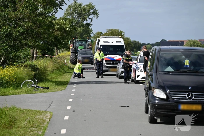 Wielrenner betrokken bij ernstige aanrijding