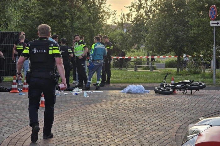 Schietpartij leidt tot reanimatie op straat
