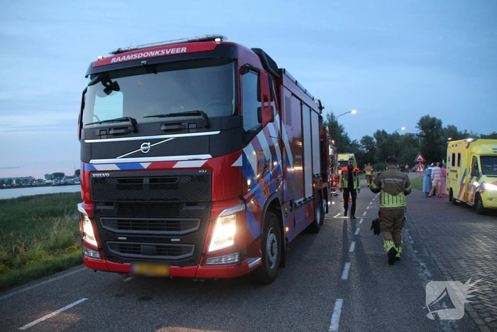 Zwaar ongeval met bestuurder die uit bocht vloog