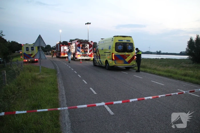 Zwaar ongeval met bestuurder die uit bocht vloog