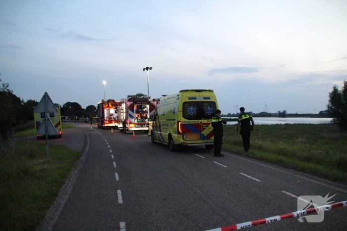 Zwaar ongeval met bestuurder die uit bocht vloog