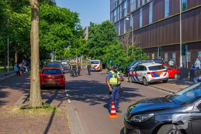 Fietser gewond bij aanrijding met motorscooter