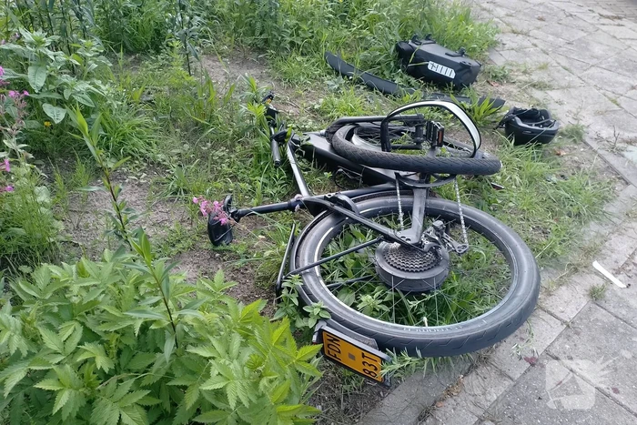 Ongeval tussen auto en speedpedelec