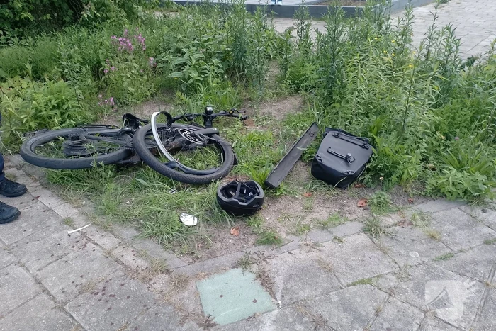Ongeval tussen auto en speedpedelec