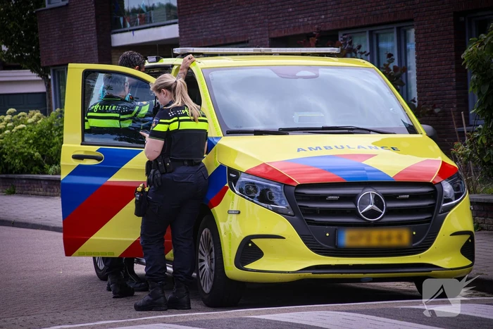 Automobilist botst tegen verkeersbord