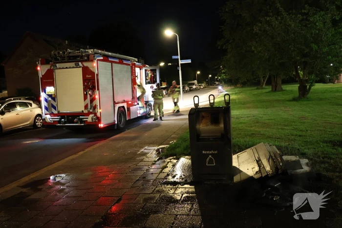 Reeks verdachte buitenbranden zorgt voor inzet brandweer