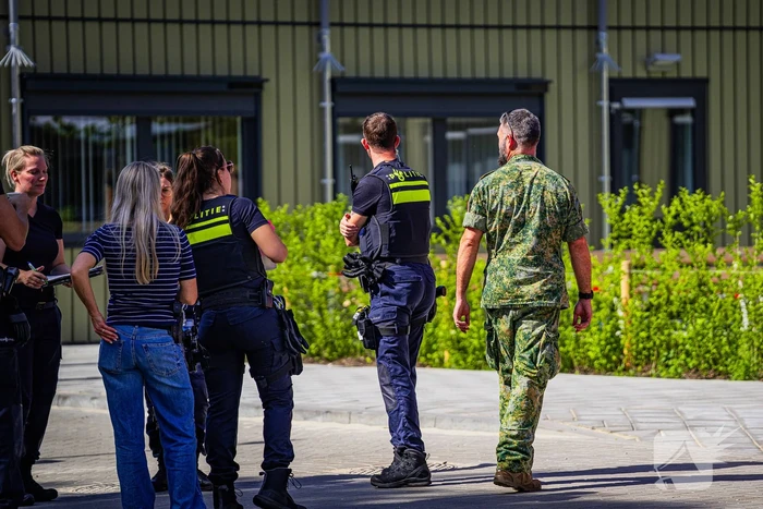 Mogelijk explosief gevonden in azc in aanbouw