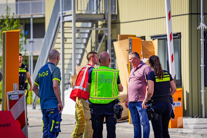 Mogelijk explosief gevonden in azc in aanbouw