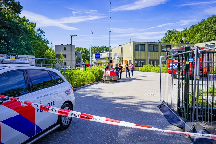 Mogelijk explosief gevonden in azc in aanbouw