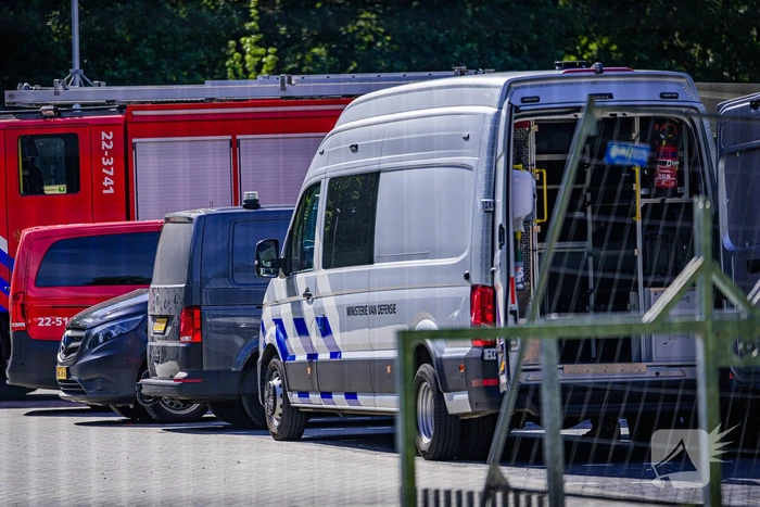 Mogelijk explosief gevonden in azc in aanbouw