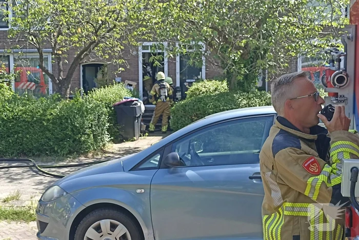 Hulpdiensten ingeschakeld bij brand in woning