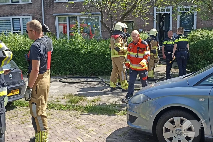 Hulpdiensten ingeschakeld bij brand in woning