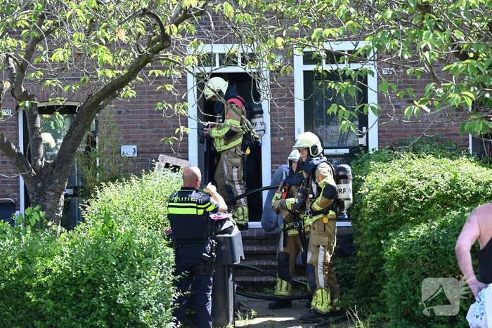 Hulpdiensten ingeschakeld bij brand in woning