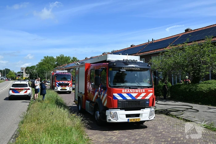 Hulpdiensten ingeschakeld bij brand in woning