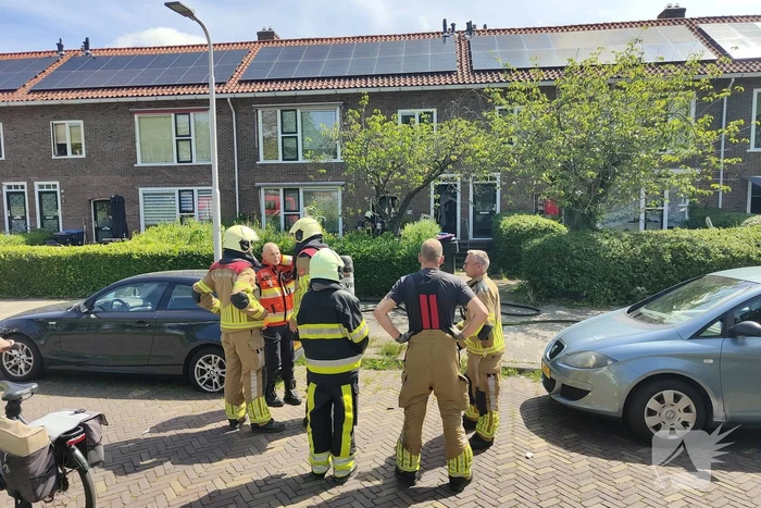 Hulpdiensten ingeschakeld bij brand in woning